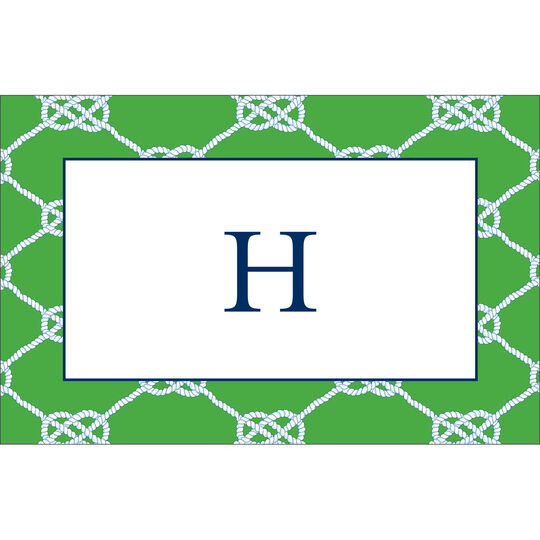 Nautical Knot Kelly Placemats